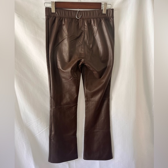 Abercrombie Kids Faux Leather Flares - Picture 4 of 4